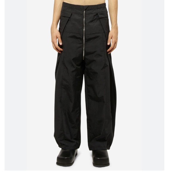 Craig Green Packable Black Exposed Zipper Pants Size XL - Picture 1 of 15